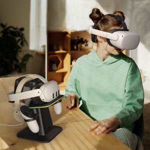 Gogle VR KIWI design Stojak RGB ładujący do Meta Quest 3 | KIWI DESIGN & META 6