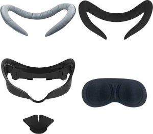 Gogle VR Vortex Virtual Reality 5w1 Zestaw nakładek na twarz | do Meta Quest 3 6