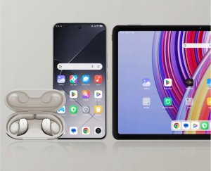 Słuchawki Xiaomi OpenWear Stereo beżowe (BHR8473GL) 7