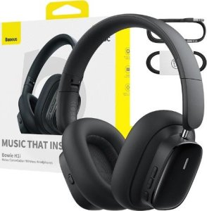Słuchawki Wireless Headphones with Noise-Cancellation Baseus Bowie H1i (Black) 4
