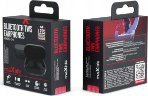 Słuchawki MaxLife  Maxlife słuchawki Bluetooth MXBE-04 TWS czarne dokanałowe 1