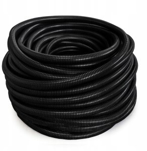 TTPLAST Rura elektroinstalacyjna karbowana TT Plast 10292 RKLSP 32/26 PCV 320N z pilotem 50m szara 3