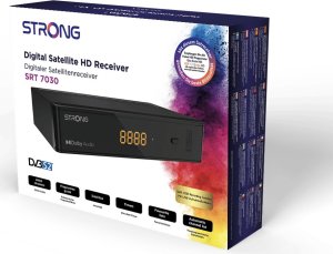 Tuner TV M_Micro Strong SRT7030 HD Sat-Receiver DVB-S2 12