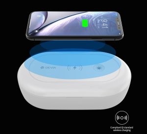 Ładowarka Devia Wireless Charger + UV disinfection box 6