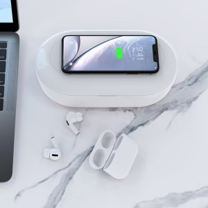 Ładowarka Devia Wireless Charger + UV disinfection box 7