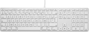 Klawiatura LMP Large Font USB Keyboard 110 keys wired USB keyboard with 2x USB and aluminum upper cover - French AZERTY 2