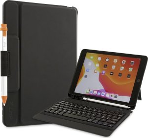 LMP Keyboard ProtectCase for iPad 10.2" (2019/2020/2021), 7/8/9th Gen, stand, magn. front flap, sleep & wake, Pencil/Crayon/, Bluetooth, CH layout, black 1