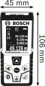 Dalmierz laserowy Bosch Laser distance meter BOSCH PLR 25, 603672521 4