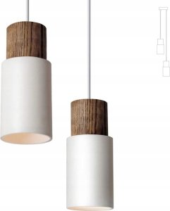 Lampa wisząca Alfac Alfa Creo 11261 lampa wisząca zwis 1x60W E27 chrom/biała 3