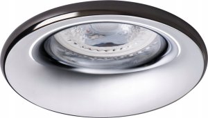 Kanlux Oczko halogenowe Kanlux Elnis 27803 lampa sufitowa wpuszczana downlight 1x35W GU10 / G5.3 antracyt / chrom 9