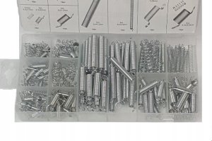 Silver SPRĘŻYNKI 200szt. MIX /SILVER 3