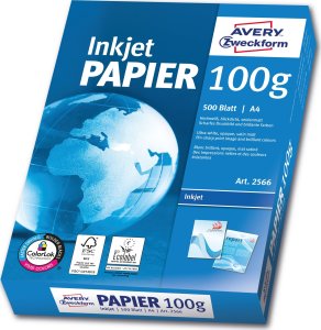 Avery Dennison Avery Bright White Inkjet Papier - alm 5