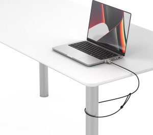 Linka zabezpieczająca Compulocks Compulocks Ledge Lock Adapter for MacBook Pro 14" M1, M2 & M3 - Sicherheitsschlossadapter - fur Apple MacBook Pro 14.2 in (M1, M2, M3) 4