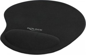 Podkładka Delock Delock Ergonomisches Mauspad mit Gel Handballenauflage schwarz 230 x 202 x 24 mm 1
