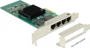 Delock PCIe x4 Gigabit LAN 4x RJ45 +Low Profile i350 Delock 3