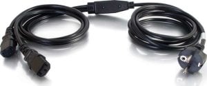 C2G Cbl/3m CEE 7/7 to 2x C13 Y-Cable 1