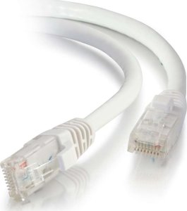 C2G Kabel / 1,5 m Mlded/Btd wht CAT5E PVC UTP PA 1