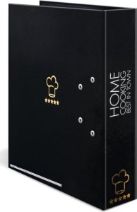 Herma Herma Recipe Folder  black Home Cooking DIN A4        19668 3
