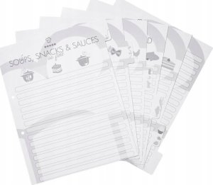 Herma Herma Recipe Folder  black Home Cooking DIN A4        19668 4