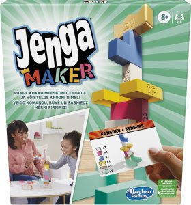 Hasbro JENGA Maker Board game (In Estonian and Latvian lang.) 1
