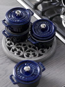STAUB Mini garnek żeliwny okrągły 3