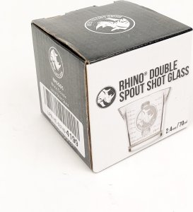 Compulocks Rhinowares Double Shot Glass 70 ml - with handle 3