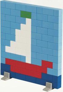 Ikonka Little Architect - Build a Picture 900 el. Klocki konstrukcyjne 11