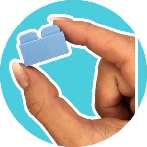 Ikonka Little Architect - Build a Picture 900 el. Klocki konstrukcyjne 20