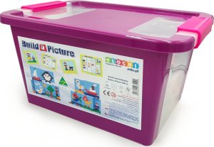 Ikonka Little Architect - Build a Picture 900 el. Klocki konstrukcyjne 5