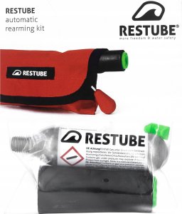 Restube Zestaw do przezbrojenia bojek asekuracyjnych RESTUBE automatic nabój CO2 16 g + tabletka uruchamiająca 2