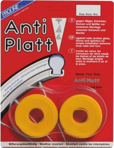 Pro-Line Wkładka antyprzebiciowa Anti-Platt do opon 28" (19/23-622) żółta 19 mm, para 1