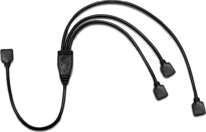 Inter-Tech Inter-Tech ADAPTER LED RGB 3x 4pin/4pin ASUS Aura, MSI Mystic Light 88885466 2