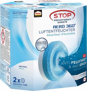 Pattex Pattex Luftentfeuchter Nachfüll Tabs für Aero 360  2x450g 1