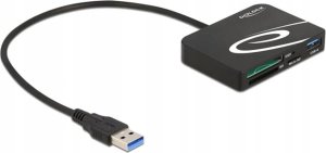 Czytnik Delock DELOCK Card Reader für XQD/SD/Micro SD + USB Typ-A Port 1