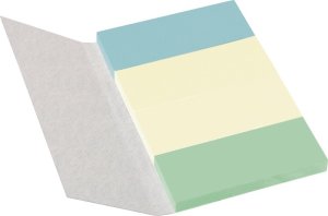 Herlitz PostIt s 20x50mm 4x40Bl. GREENline* kolorowo sortowane 3