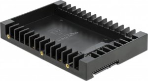 Delock Ramka montażowa Delock 3.5″ czarna 2