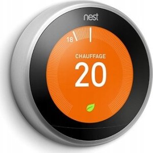 Google Nest Learning Thermostat V3 Premium Steel 1