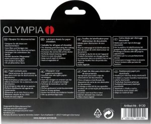 Olympia Papier olejowy 12 arkuszy 2