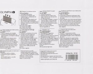 Olympia Papier olejowy 12 arkuszy 3