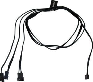 Alphacool Alphacool Digital RGB LED Y-Kabel 3-fach mit JST-Stecker, schwarz - 60cm 2