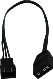 Alphacool Alphacool Digital RGB LED Y-Kabel 3-fach mit JST-Stecker, schwarz - 60cm 4