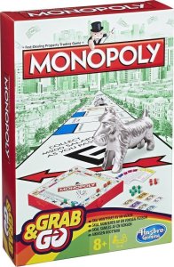 Piatnik MONOPOLY Travel game Grab&Go (in Finnish and Swedish lang.) 1