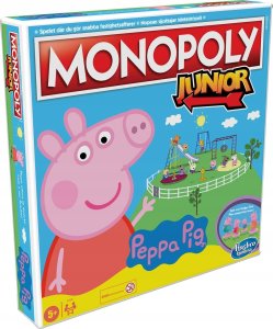 Piatnik MONOPOLY Board game Junior Peppa Pig (In Finnish and Swedish lang.) 1