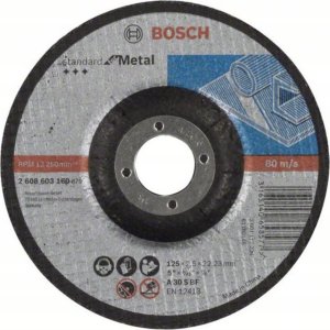 Bosch TARCZA T42 125/2,5/22 A30S-BF-80 METAL STANDARD 1