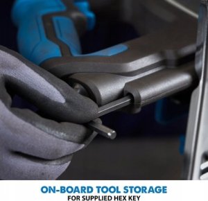 Evolution Pilarka do cięcia stali z tarczą z węglików spiekanych (TCT) Evolution S210CCS 8
