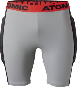 Atomic Spodenki ochraniacze na narty Atomic Live Shield Shorts Grey/Black 2023 1