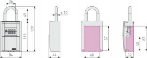 Synology KEY BOXHANGING CODE 46330 11