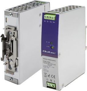 Qoltec Przemysłowy zasilacz na szynę DIN 12V 75W 6.3A 6
