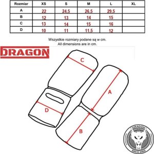 Dragon OCHRANIACZ GOLEŃ STOPA PISZCZEL DRAGON FITTED 4