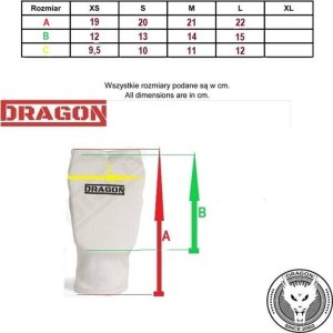Dragon OCHRANIACZ NAPIĘSNIK NA DŁOŃ DRAGON FITTED 4